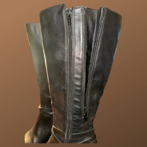 Women's Naturalizer Lyla Boots~ High Heeled~ 8M~ Black (E) - Picture 6 of 6